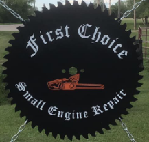 First Choice Small Engine Repair Logo - Sprague, Manitoba